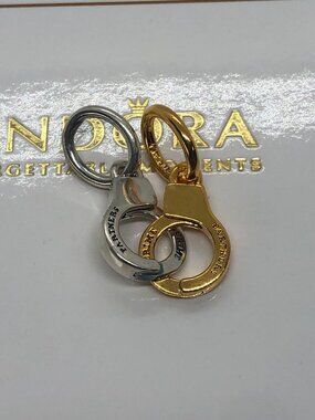 Pandora Openable & Splittable Handcuffs Dangle Charm